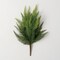 Sullivan's Ruffled Fern Bush, Green Faux Floral Stem for Crafting, Weddings, Home and Holiday Decoration, 17 Inch